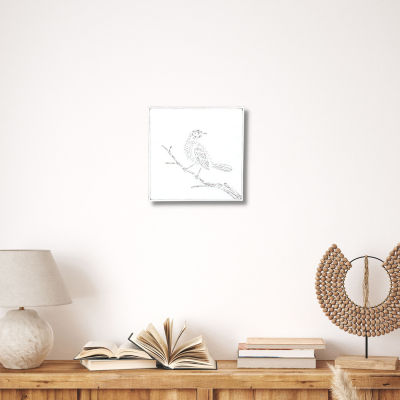 Cheungs Lirondelle Swallow Two Tone Metal Wall Art