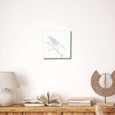 Cheungs Lirondelle Swallow Two Tone Metal Wall Art