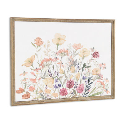 Cheungs Lyulia Wall Flower Framed Canvas Art