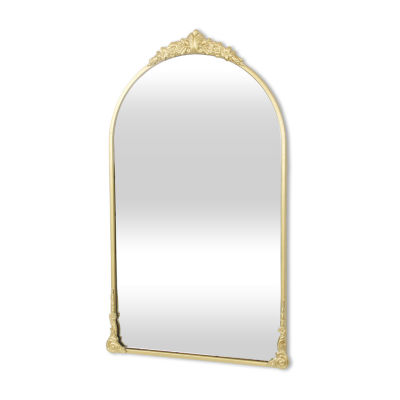 Cheungs Everlaine Modern Victorian Gold Wall Mount Wall Mirror