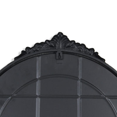 Cheungs Everlaine Modern Victorian Black Wall Mount Wall Mirror