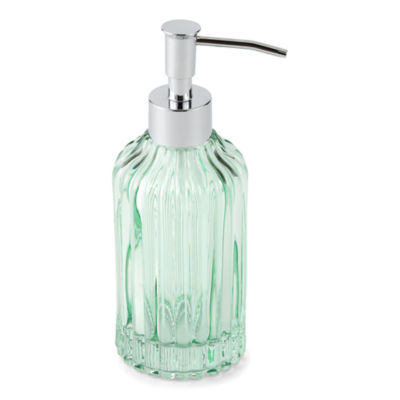 Casual Green Glass Soap Dispenser