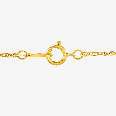 Cross (G, Si1-Si2) Womens 1/2 CT. T.W. Lab Grown White Diamond 14K Gold Over Silver Cross 18 Inch Pendant Necklace