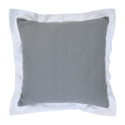 LR Home Neela Bordered Square Throw Pillow