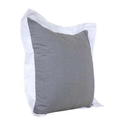 LR Home Neela Bordered Square Throw Pillow