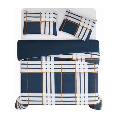 Truly Soft Henry Plaid Duvet Cover Set