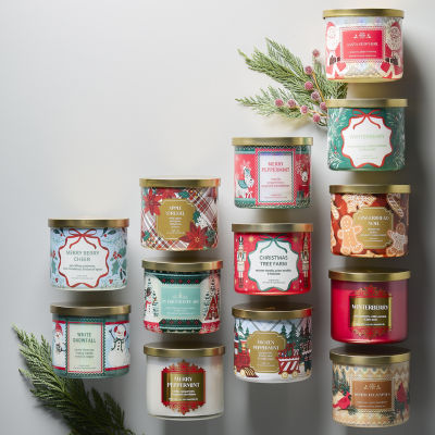 Distant Lands Santa Stop Here 3-Wick Scented Jar Candle