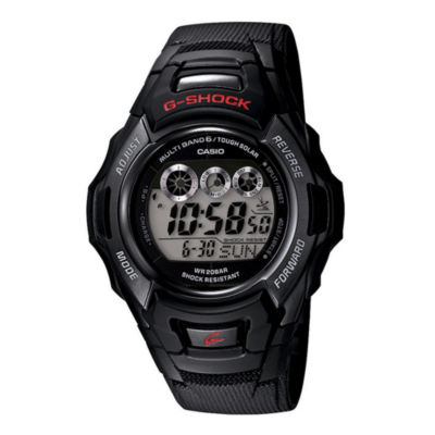 Casio® Mens G-Shock Black/Black Strap Watch