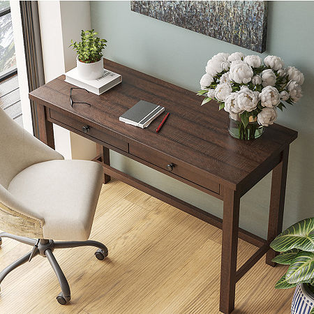 Signature Design By Ashley Camiburg 47 Inch Home Office Desk, One Size, Brown