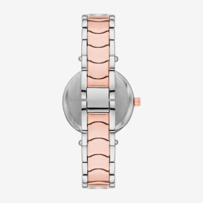 Ladies Sets Womens Crystal Accent Two Tone 4-pc. Watch Boxed Set Fmdjset311