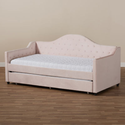 Perry Tufted Daybed with Trundle