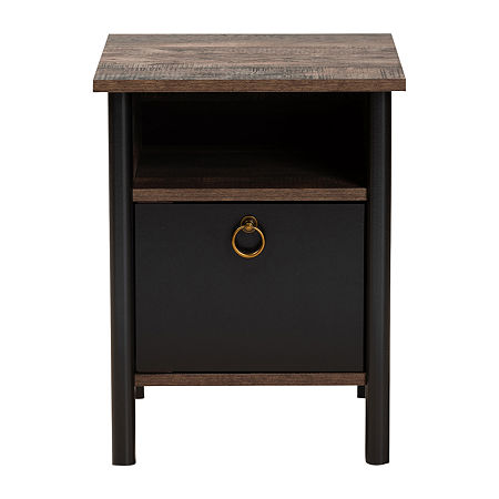 Vaughan Bedroom Collection Nightstand, One Size, Brown