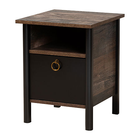 Vaughan Bedroom Collection Nightstand, One Size, Brown