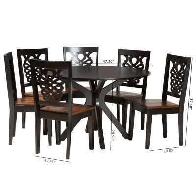 Liese Dining Room Collection 7-pc. Round Dining Set