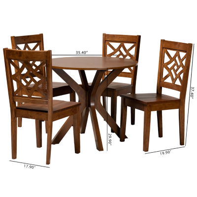 Miela Dining Room Collection 5-pc. Round Dining Set