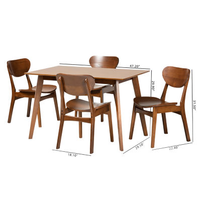 Katya Dining Room Collection 5-pc. Rectangular Dining Set