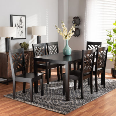 Ani Dining Room Collection 7-pc. Round Dining Set