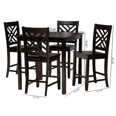 Caron Kitchen Collection 5-pc. Pub Set