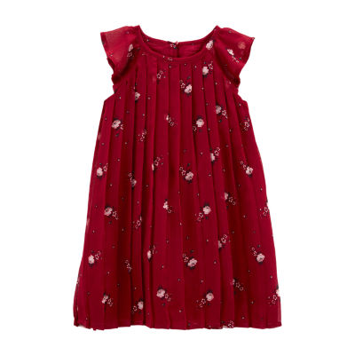 Oshkosh Toddler Girls Sleeveless Shift Dress