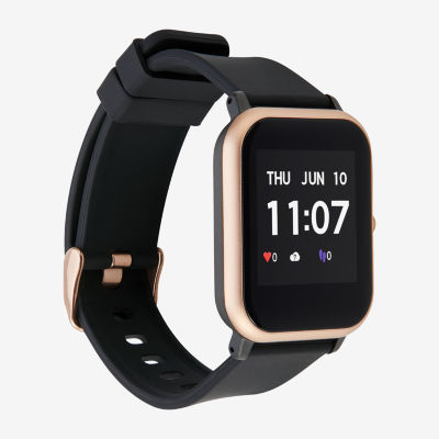 Q7+ Unisex Adult Black Smart Watch Q7201-18-C02