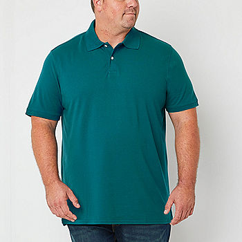 St. John's Bay and Tall Mens Regular Fit Short Sleeve Polo Shirt - JCPenney