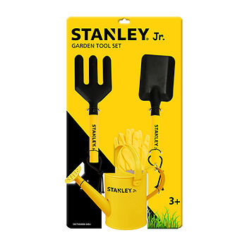 Stanley Jr. Kid-Sized 10 Piece Garden Tools Set with Watering Pail and  Gloves for Kids - Develop Garden Skills and Fine Motor Skills in the Kids  Play Toys department at