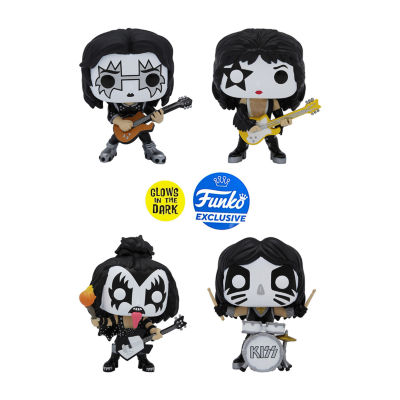 Funko Pop! KISS Glow in the Dark Collectors Set