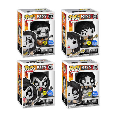 Funko Pop! KISS Glow in the Dark Collectors Set