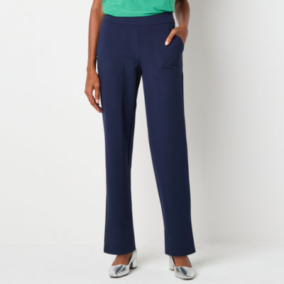 Liz Claiborne Womens Straight Ankle Pant