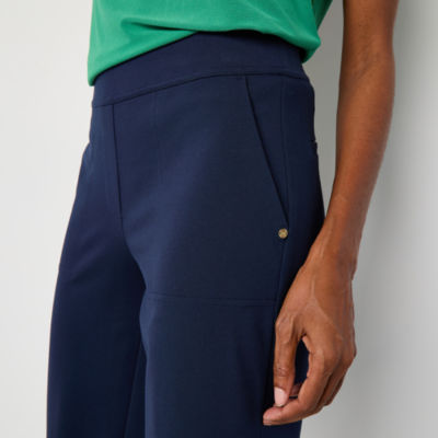 Liz Claiborne Womens Straight Ankle Pant