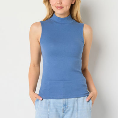 Short Sleeve Turtleneck Tops Mock Turtleneck Women's Plus