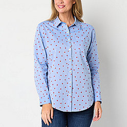 Misses Long Sleeve Tops for Women - JCPenney Misses Long Sleeve Tops for Women - JCPenney