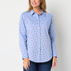 St. John's Bay Long Sleeve Tops for Women - JCPenney