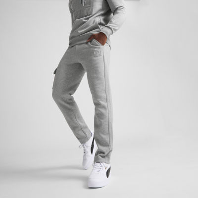 PUMA Mens Mid Rise Tapered Sweatpant