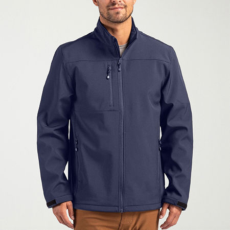 CLIQUE Mens Water Resistant Lightweight Softshell Jacket, 3x-large, Gray