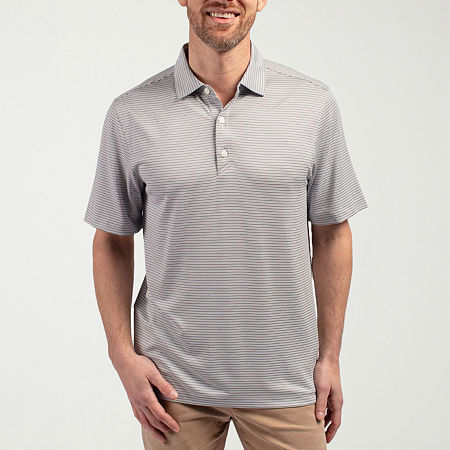 CUTTER & BUCK Mens Regular Fit Short Sleeve Polo Shirt, Xx-large, Gray