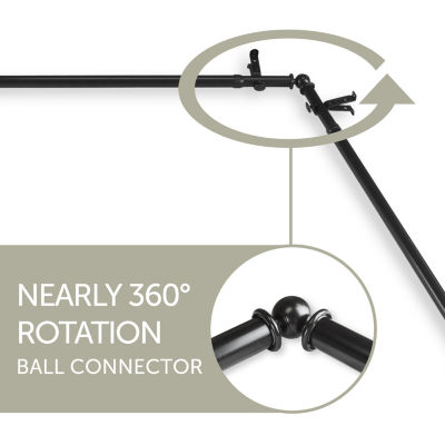 Rod Desyne Amelie 4-Sided Bay Window Rod