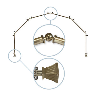 Rod Desyne Trumpet 6-Sided Bay Window