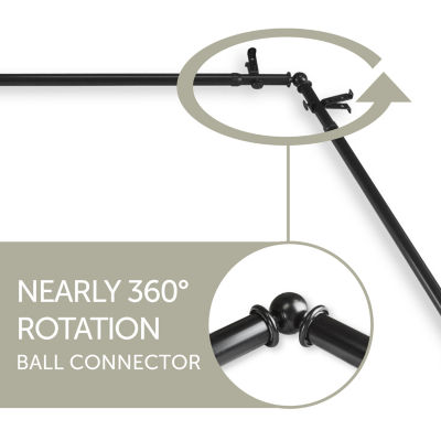Rod Desyne Trumpet 6-Sided Bay Window Rod