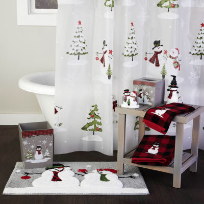 Saturday Knight Woodland Winter 2-pc. Hand Towels
