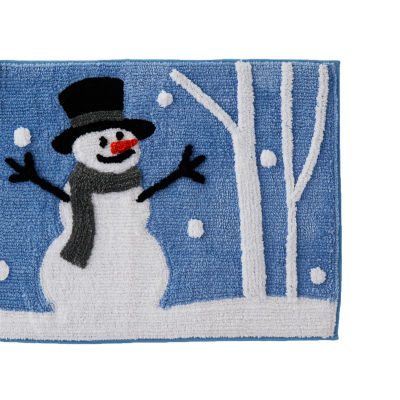 Saturday Knight Winter Friends Bath Rug