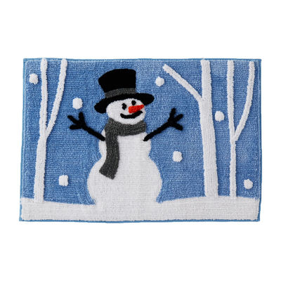 Saturday Knight Winter Friends Bath Rug