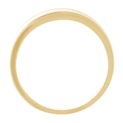 2.5MM Diamond Accent Natural White Diamond 10K Gold Band