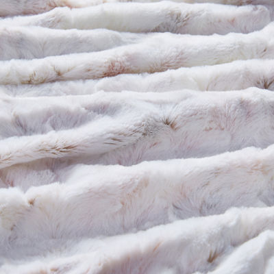 Madison Park Aina Oversized Faux Fur Throw