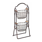 Cheungs Set Of 3 Lined Wire Organizer