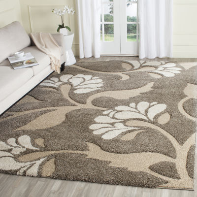 Safavieh Shag Collection Emmett Geometric Square Area Rug