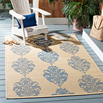 Safavieh Ray Floral Floral Indoor Outdoor Square Area Rug