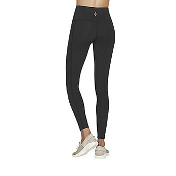 Skechers Women's Walk Go Flex High Waisted 2-Pocket Yoga Legging, Teal,  X-Small at  Women's Clothing store