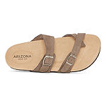 Arizona Fairhaven Womens Adjustable Strap Footbed Sandals