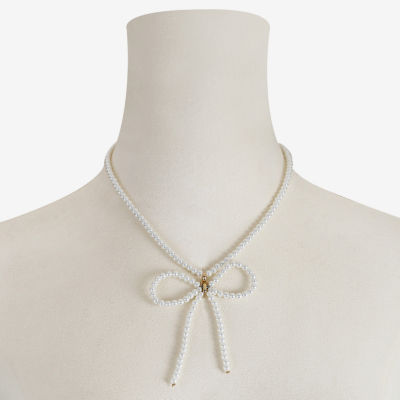 Bijoux Bar Gold Tone Collar Necklace